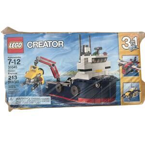 LEGO 31045 Creator Ocean Explorer, Retired, Discontinued New Sealed Damaged Box
